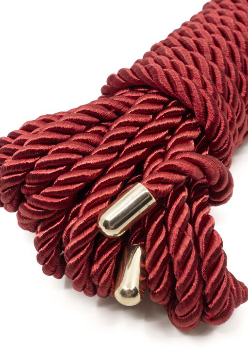 Glossy Bondage Restraint Rope 10M image number 2.0